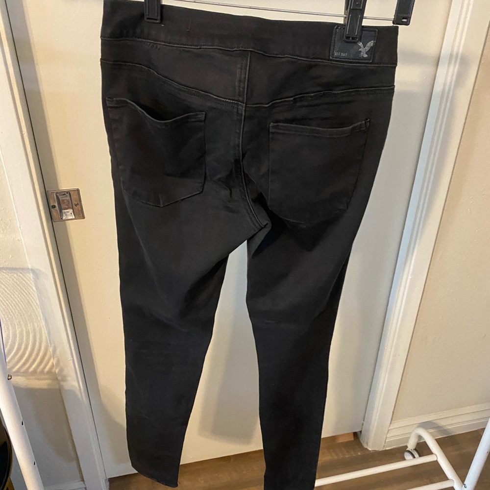 Black Ripped Jeans - Picture 2 of 2